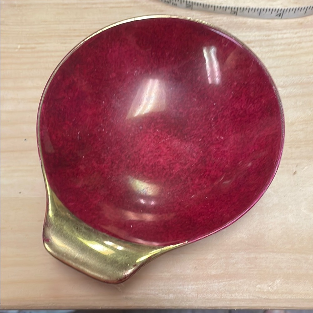 Royal Winton Grimwades   Red and Gold Ceramic Bowl